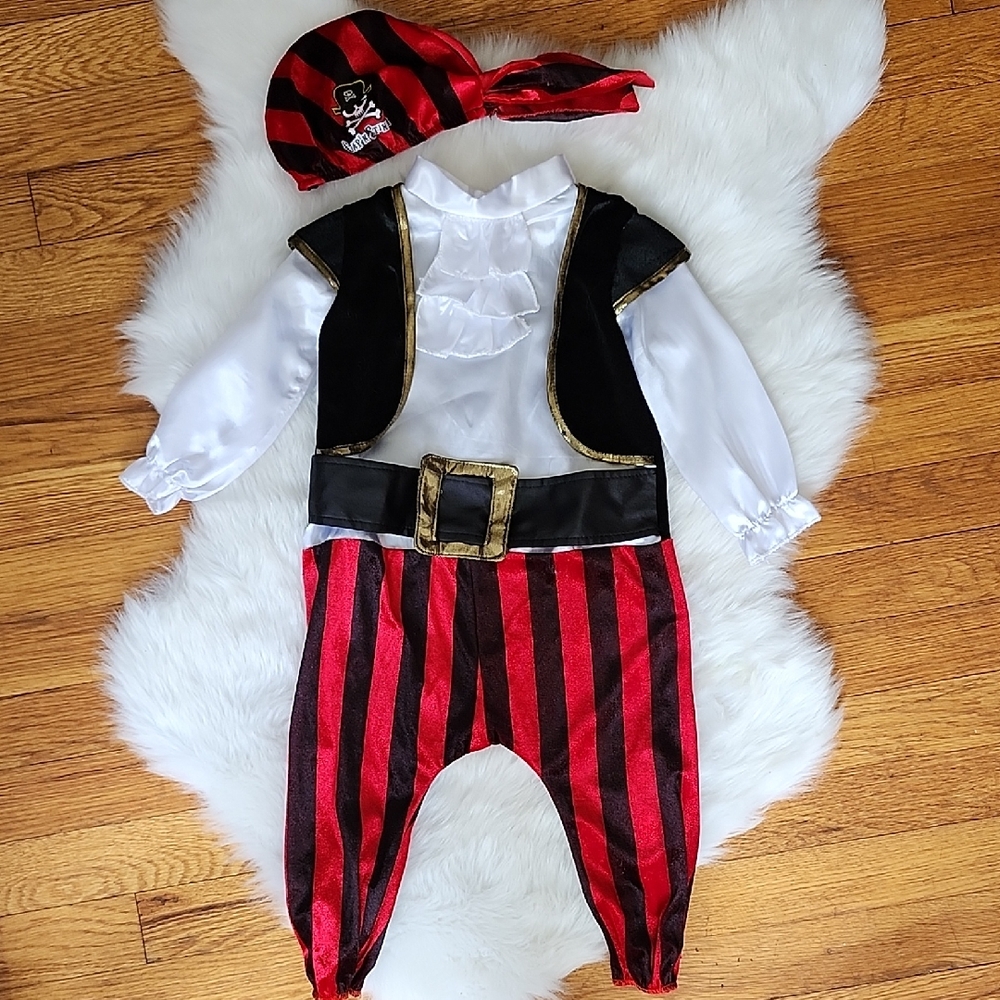 Pirate Capitan Stinker Halloween Costume, 12-18M